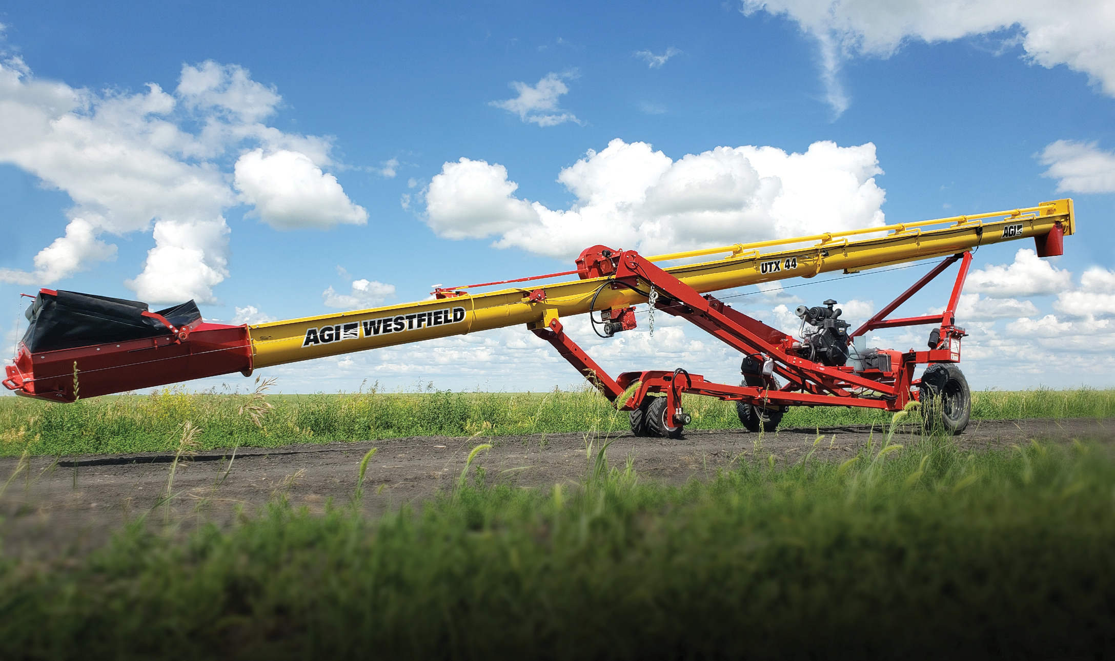 AGI Westfield portable swing-away auger